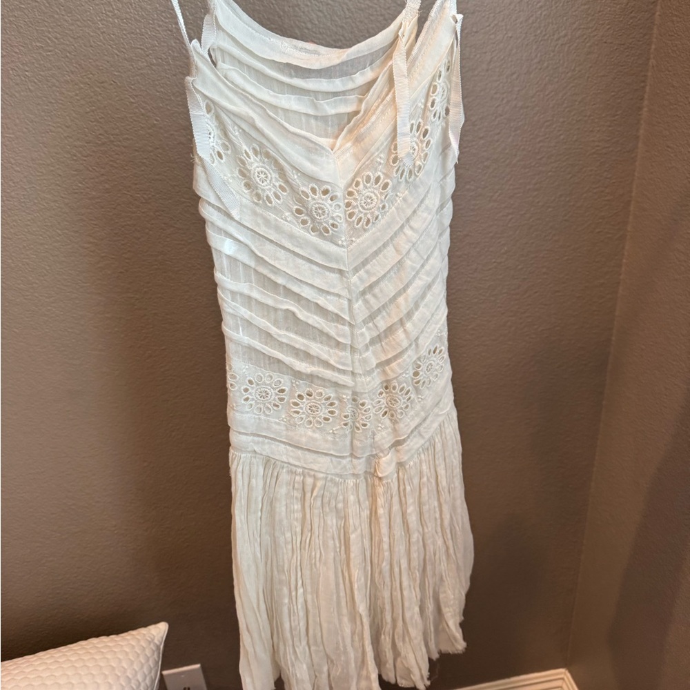 Free People White Lace Dress